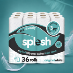 Splesh Quilted 3-Ply Toilet Rolls | Soft & Strong Bulk Pack
