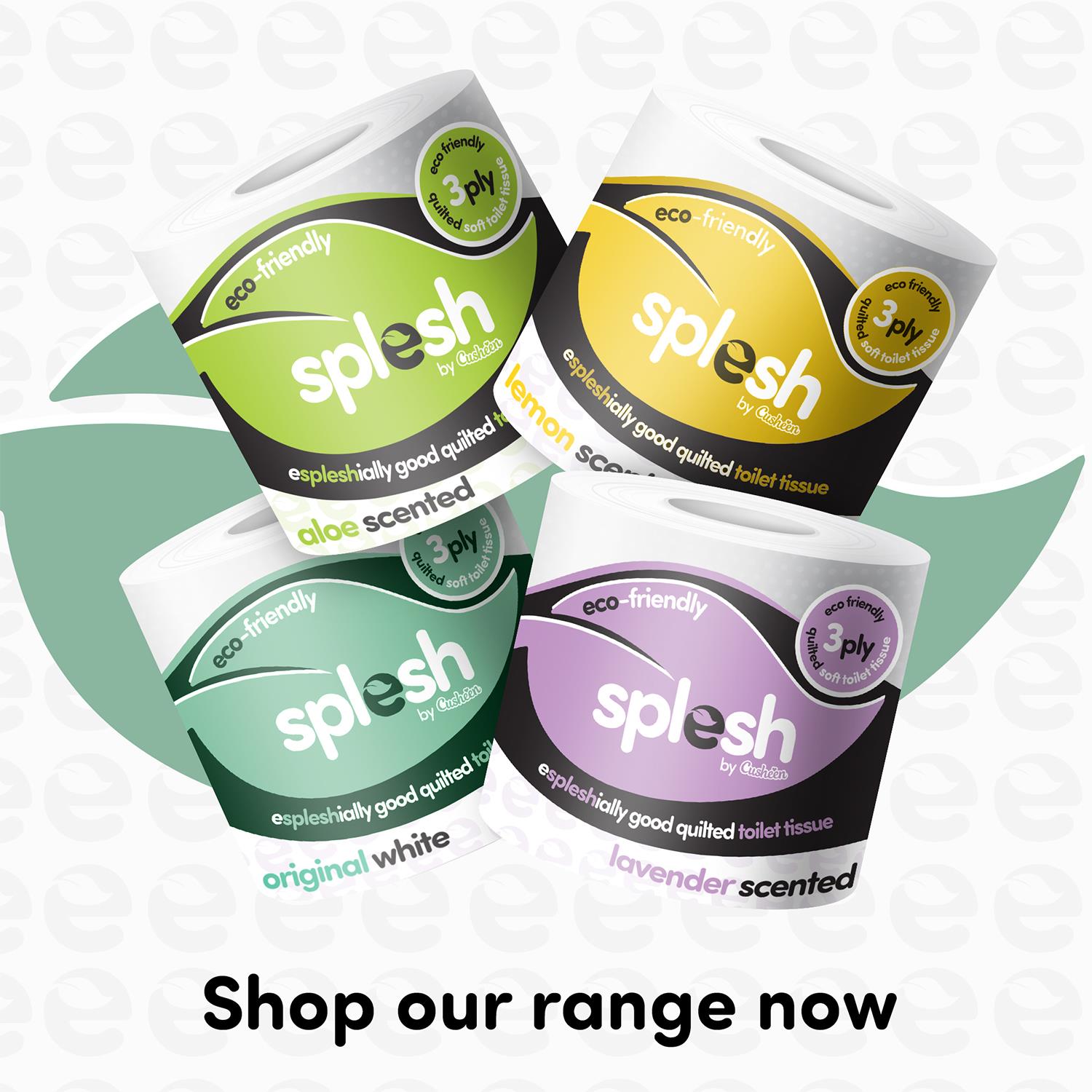 12 Rolls Splesh Soft & Quilted White, Lavender Aloe Vera - Image 13