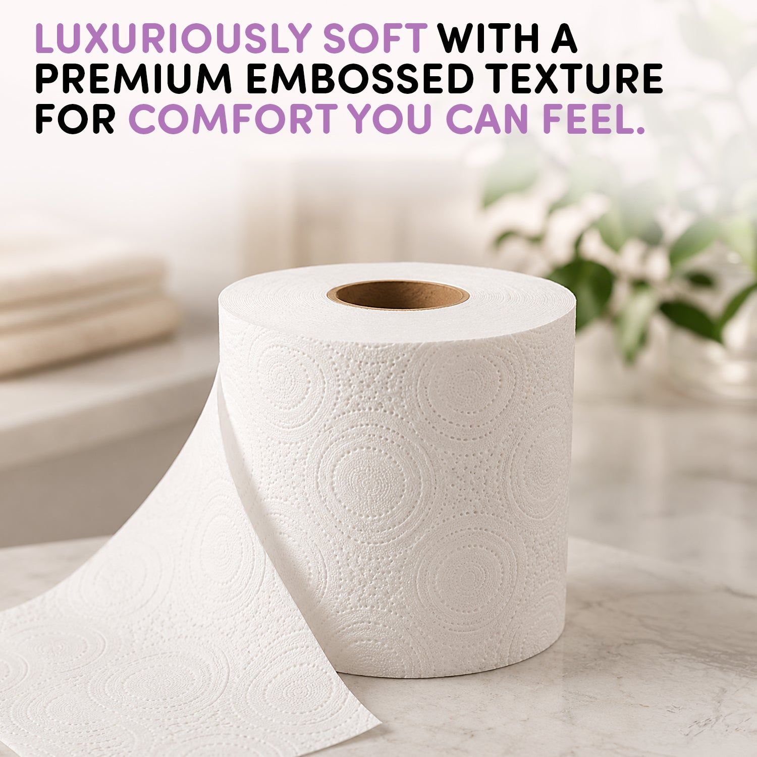 12 Rolls Splesh 3-Ply Lavender Scented Toilet Tissue - Image 5