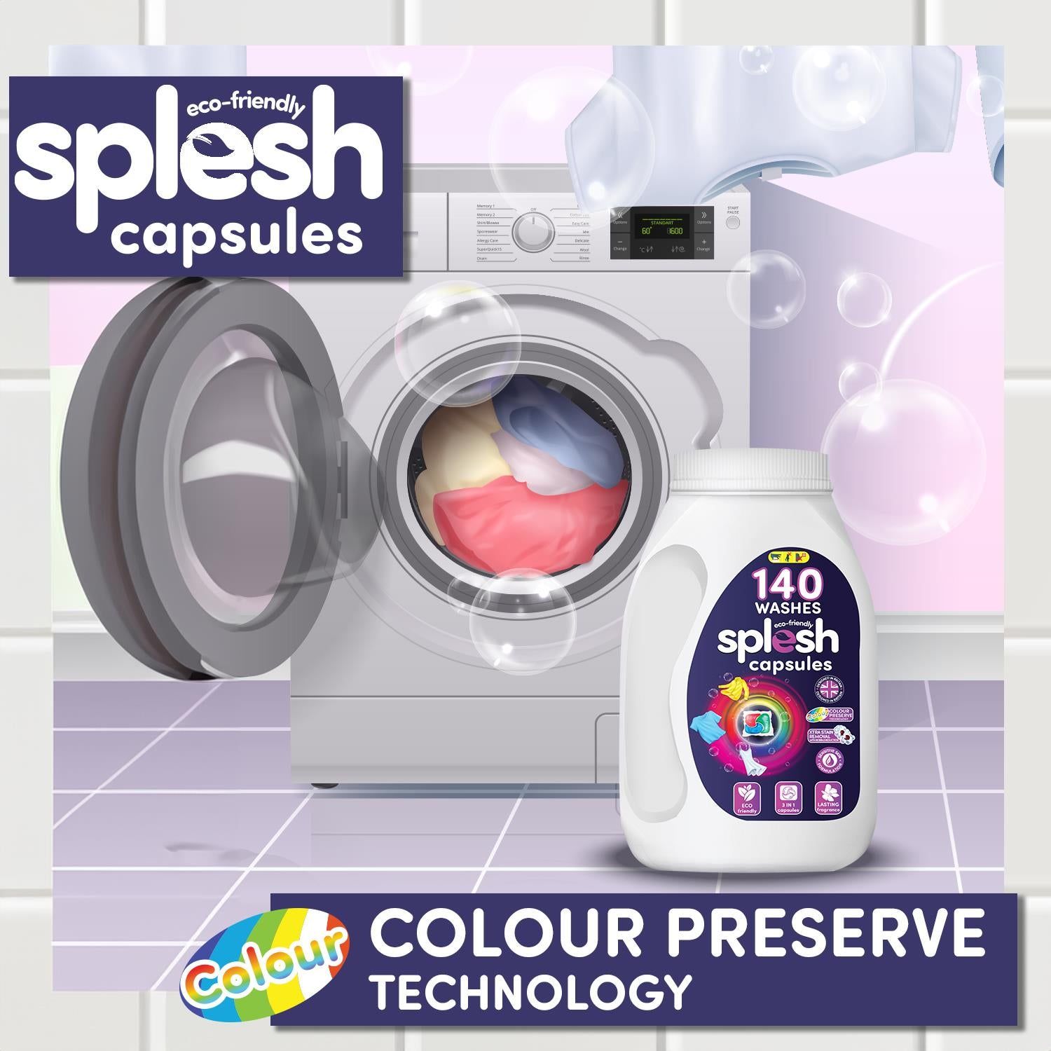 Bulk Buy Splesh Xtra Stain Removal 3in1 Laundry Capsules - Image 3