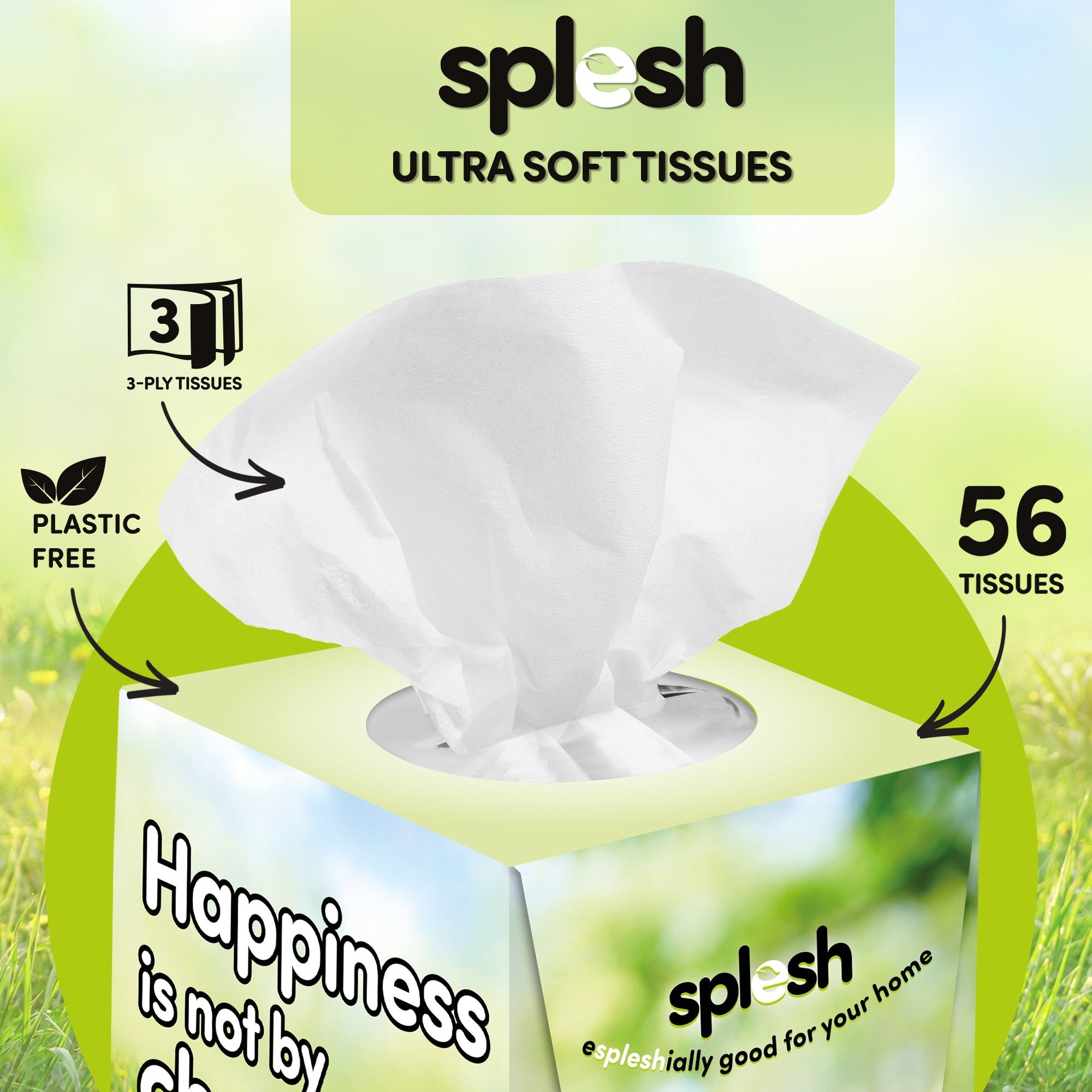 12 Pack Splesh Ultra Soft Tissues β Hypoallergenic - Image 2