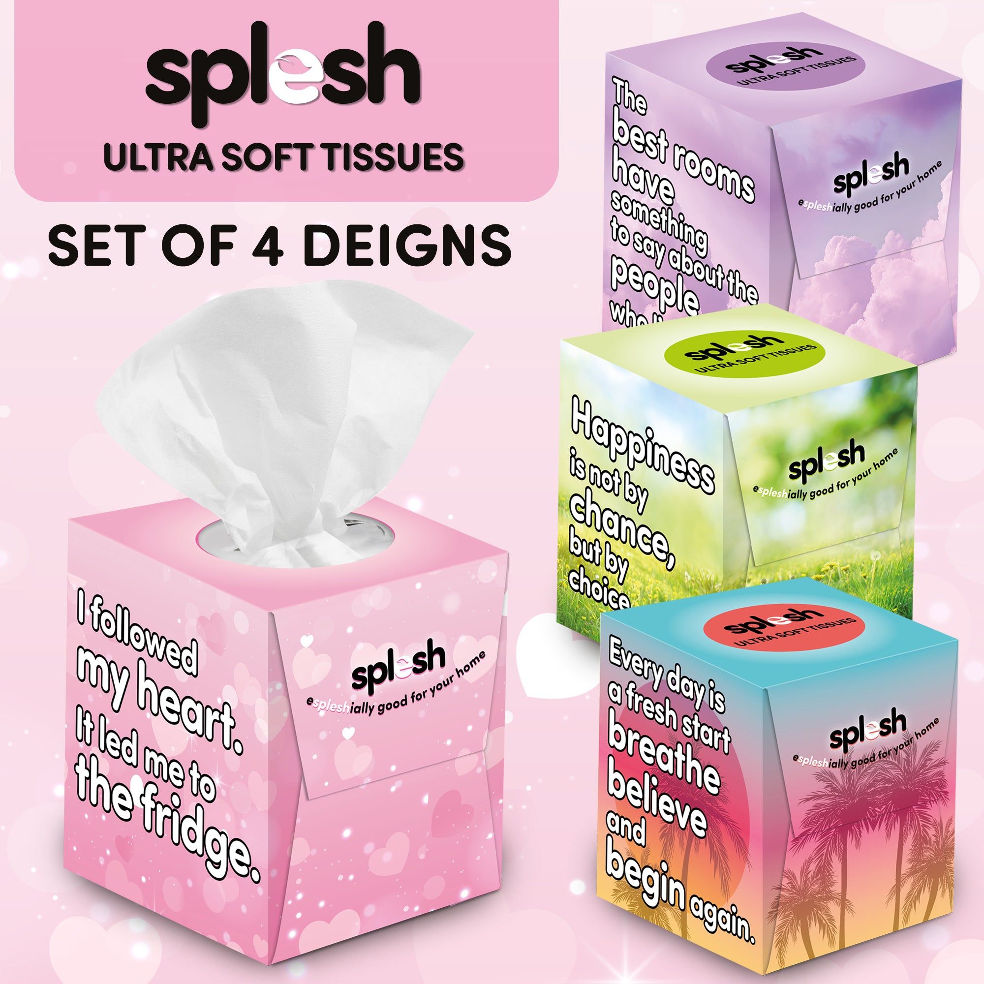 12 Pack Splesh Ultra Soft Tissues β Hypoallergenic - Image 5