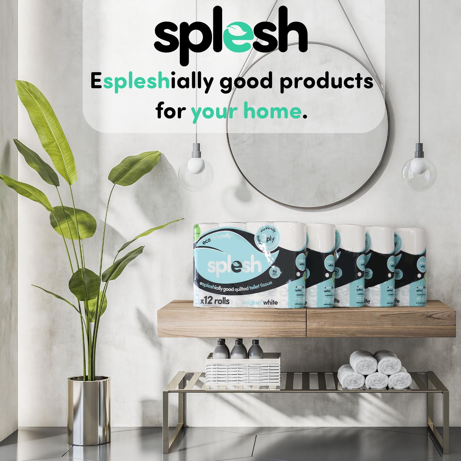 Splesh Super Saver 72 Toilet Rolls (36 Aloe vera+36 Lavender) - Image 23