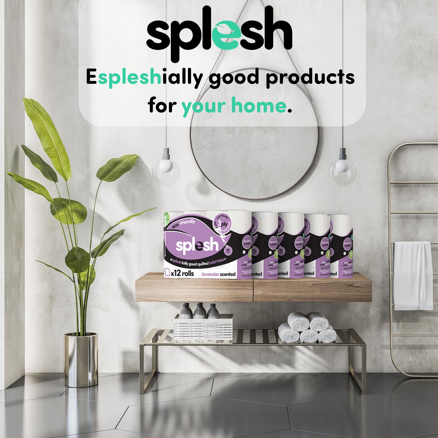 Splesh Super Saver 72 Toilet Rolls (36 Aloe vera+36 Lavender) - Image 11