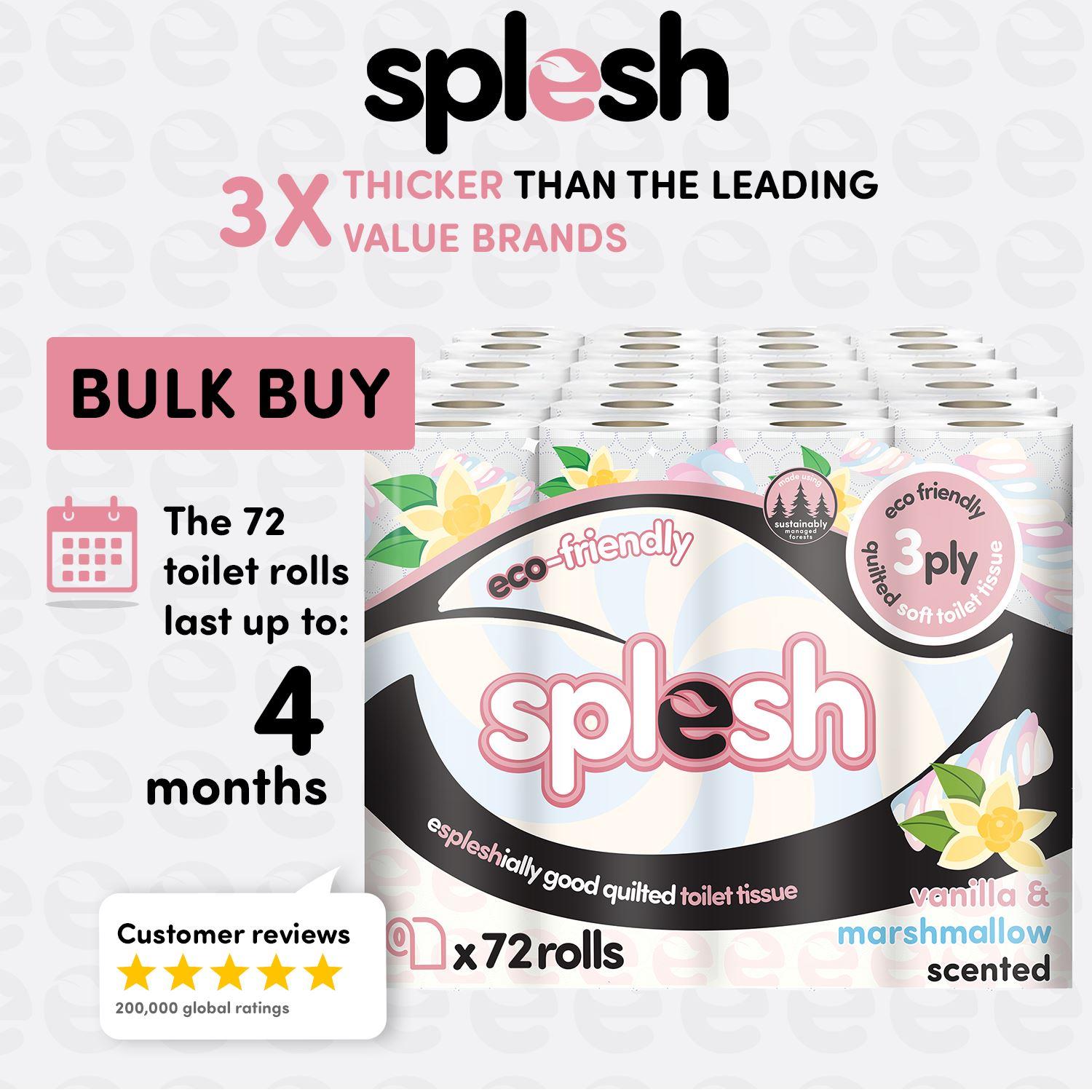 Super Saver 72 Toilet Rolls Pack (36 Vanilla+36 Lavender) - Image 5
