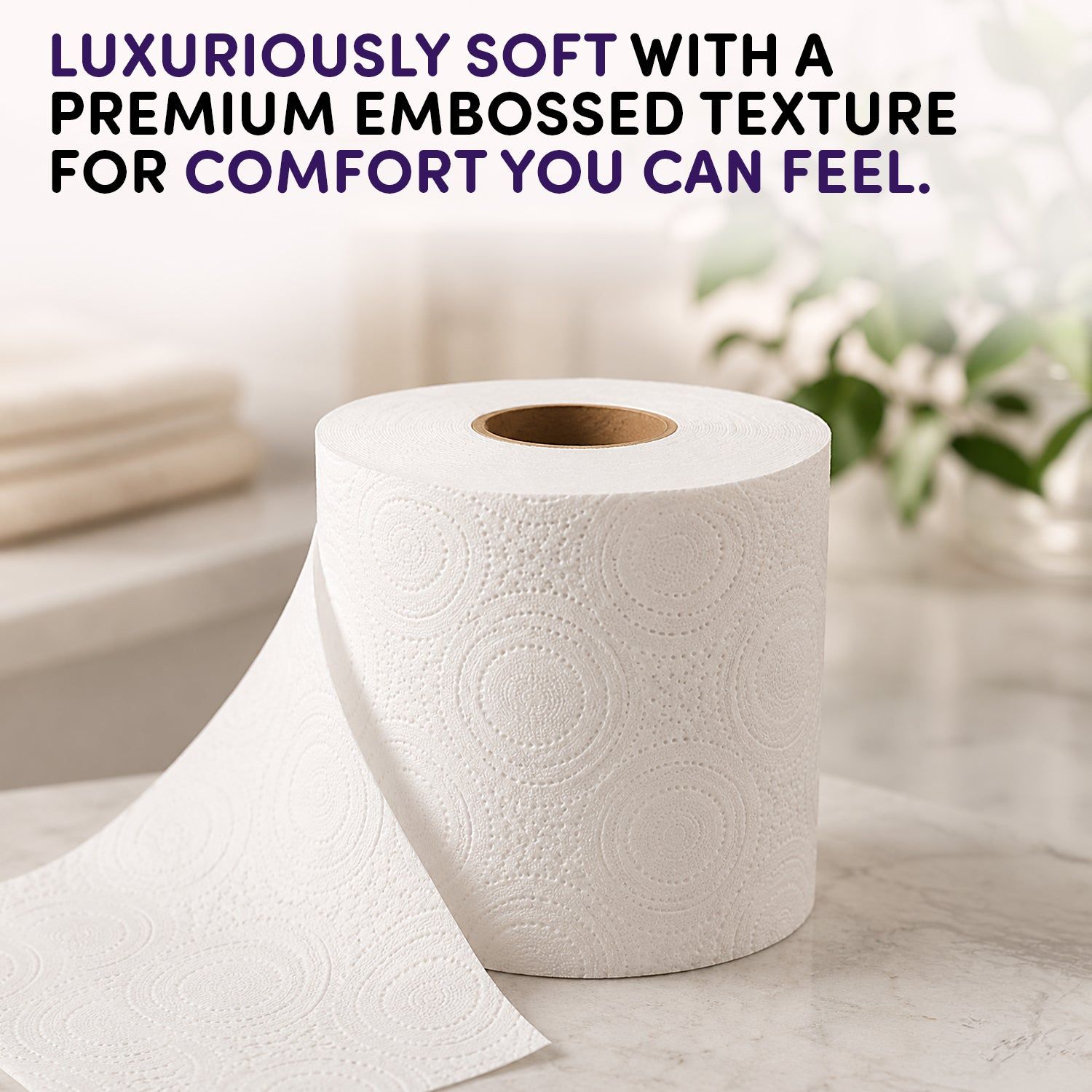 12 Luna Bloom Scented Toilet Rolls | 3-Ply Luxury - Image 6