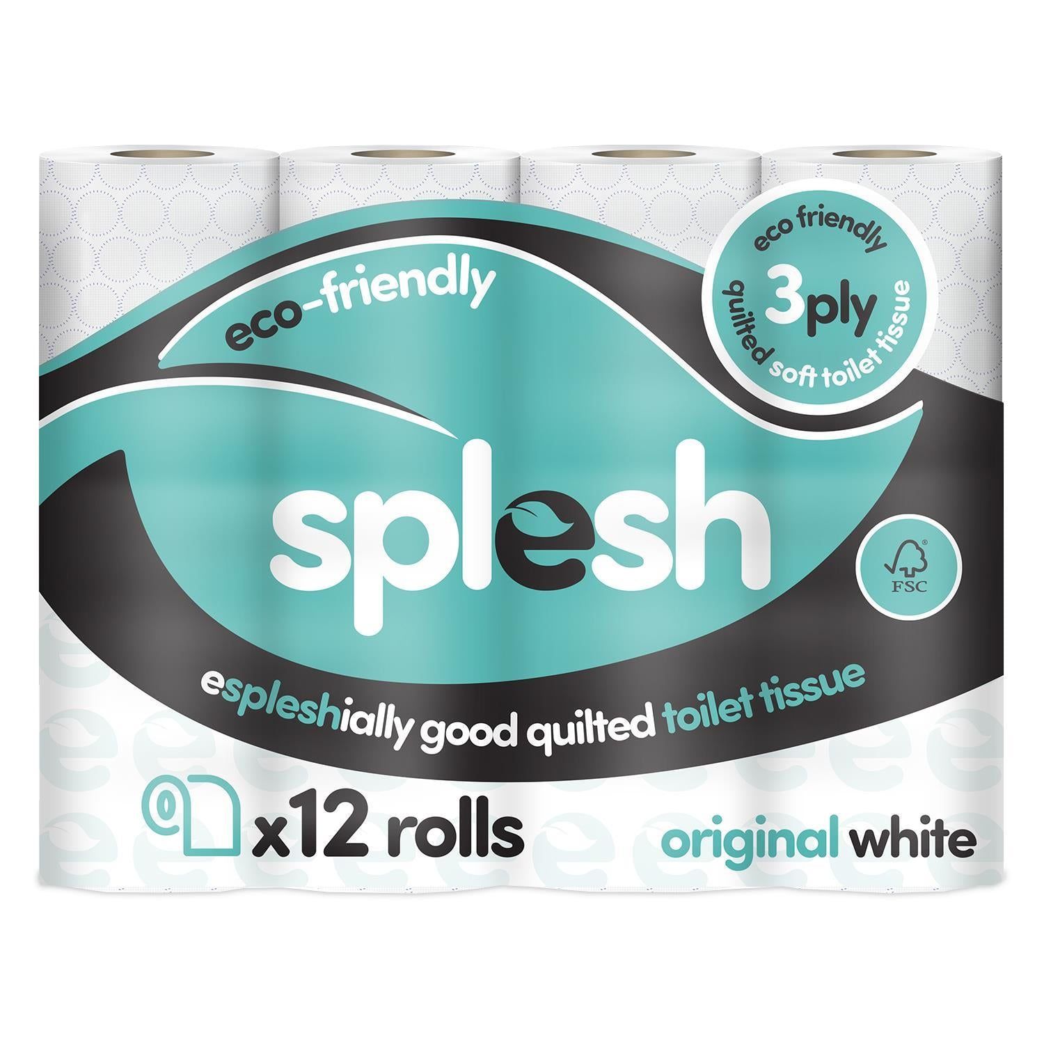 Splesh Starter Bundle | 12 Toilet Rolls, Towels & Tissue - Image 11