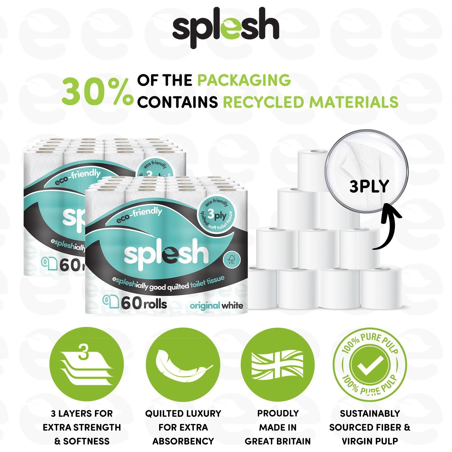 120 Rolls Splesh Quilted + 18 Culina Kitchen Towels - Image 5