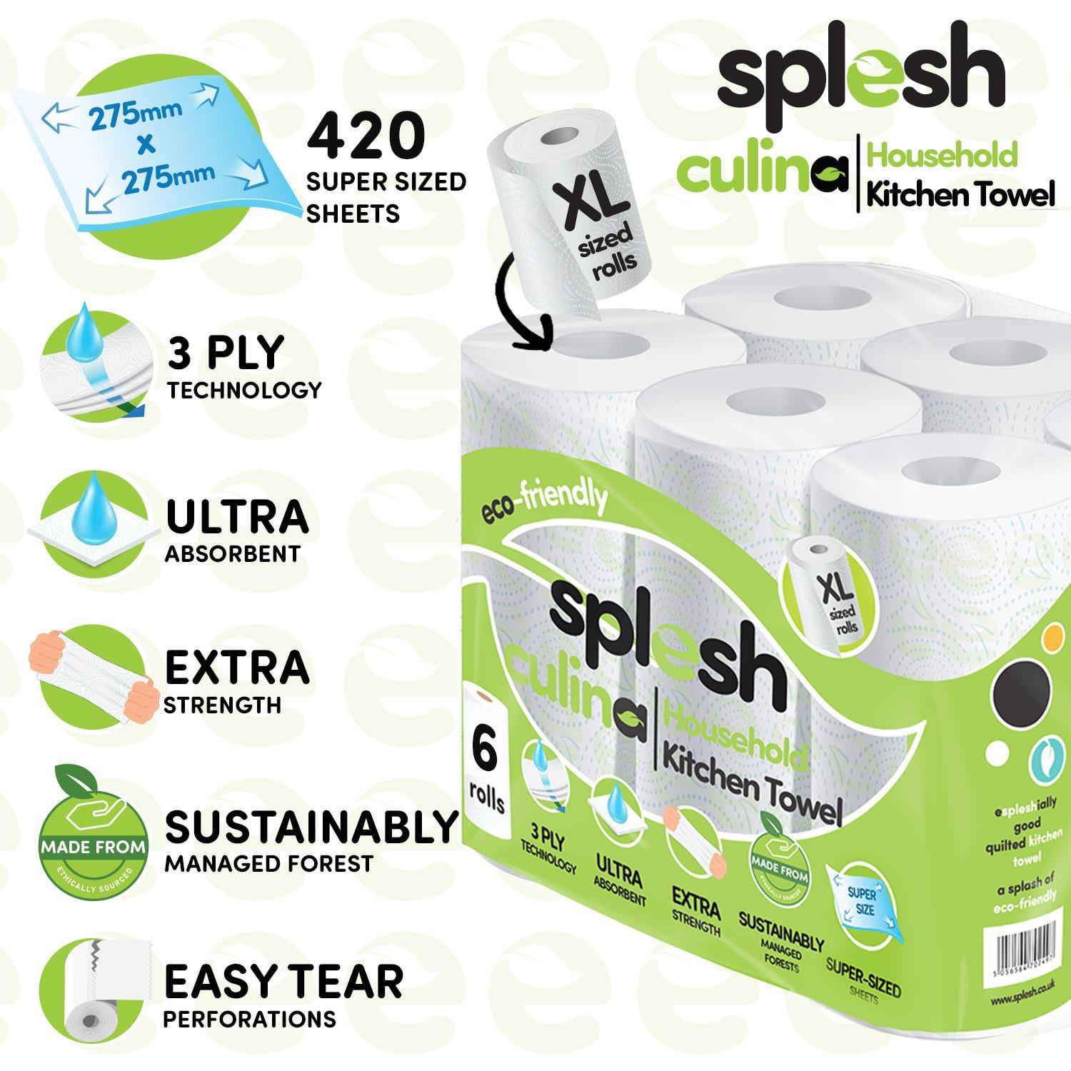 Splesh Home Essentials Bundle | Toilet Roll & Tablets - Image 8