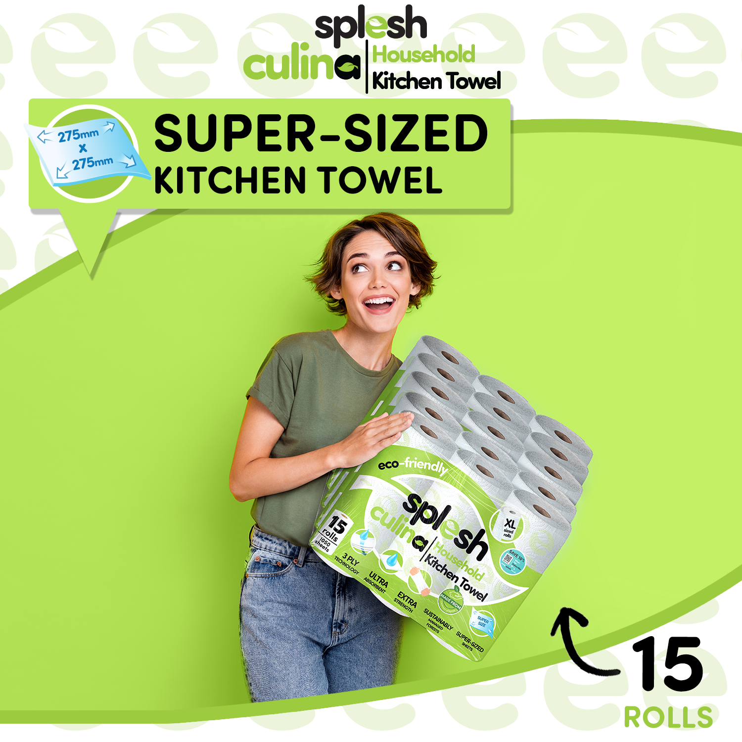 Splesh Mega Home Bundle | Toilet Rolls, Towels & Laundry - Image 7