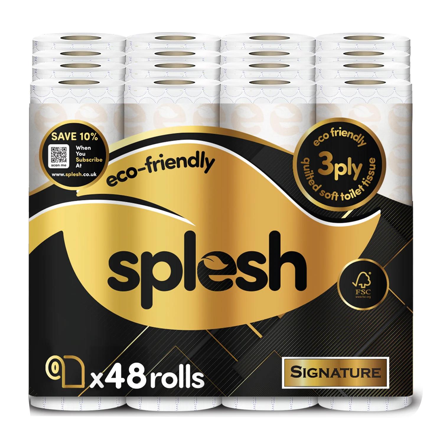 Splesh Signature Scented Toilet Paper (48 Rolls, 3-Ply) - Image 2