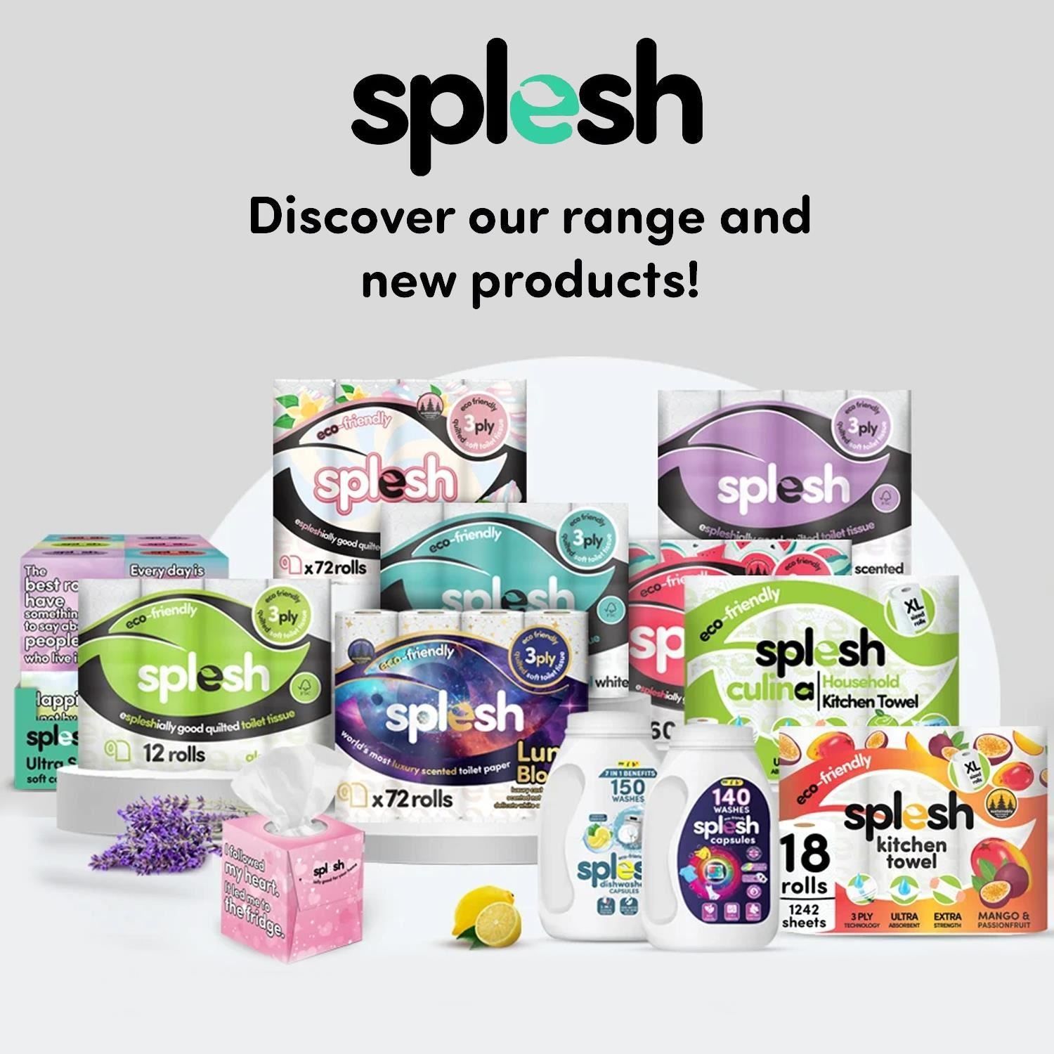 Splesh Signature Scented Toilet Paper | 84 Pack 3-Ply - Image 5