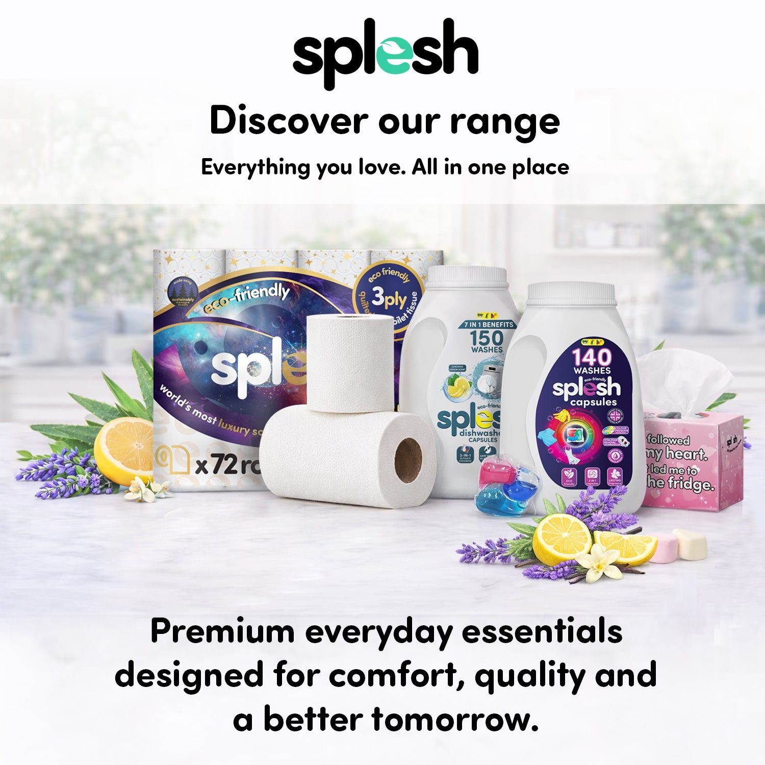 Splesh Signature Scented Toilet Paper (96 Rolls, 3-Ply) - Image 8
