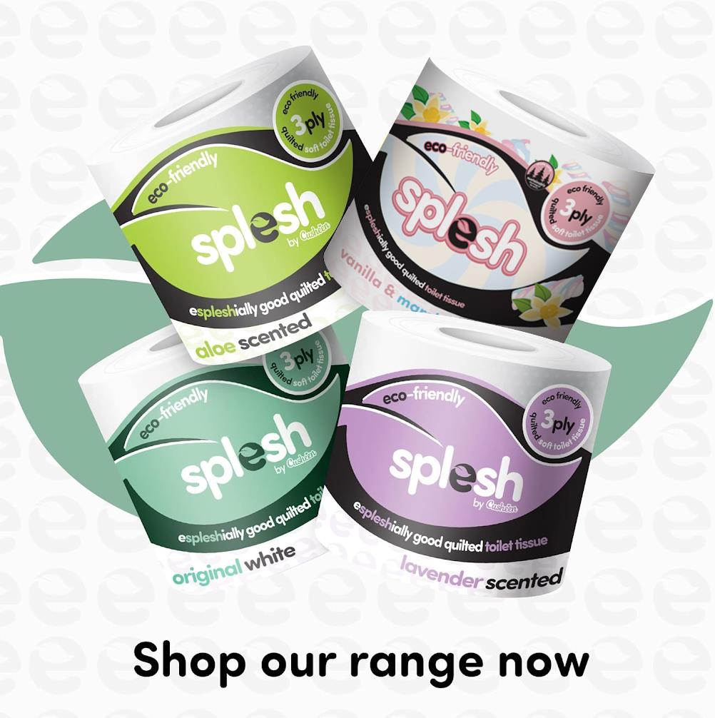 84 Toilet Rolls Splesh Variety Pack (x24 White, Aloe, Vanilla) - Image 3