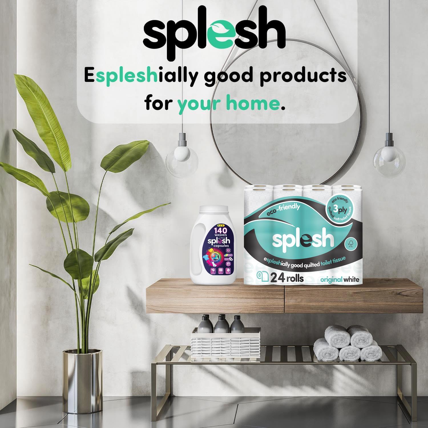 24 Rolls Splesh 3-Ply Toilet Paper + 3-in-1 Laundry Capsule - Image 8
